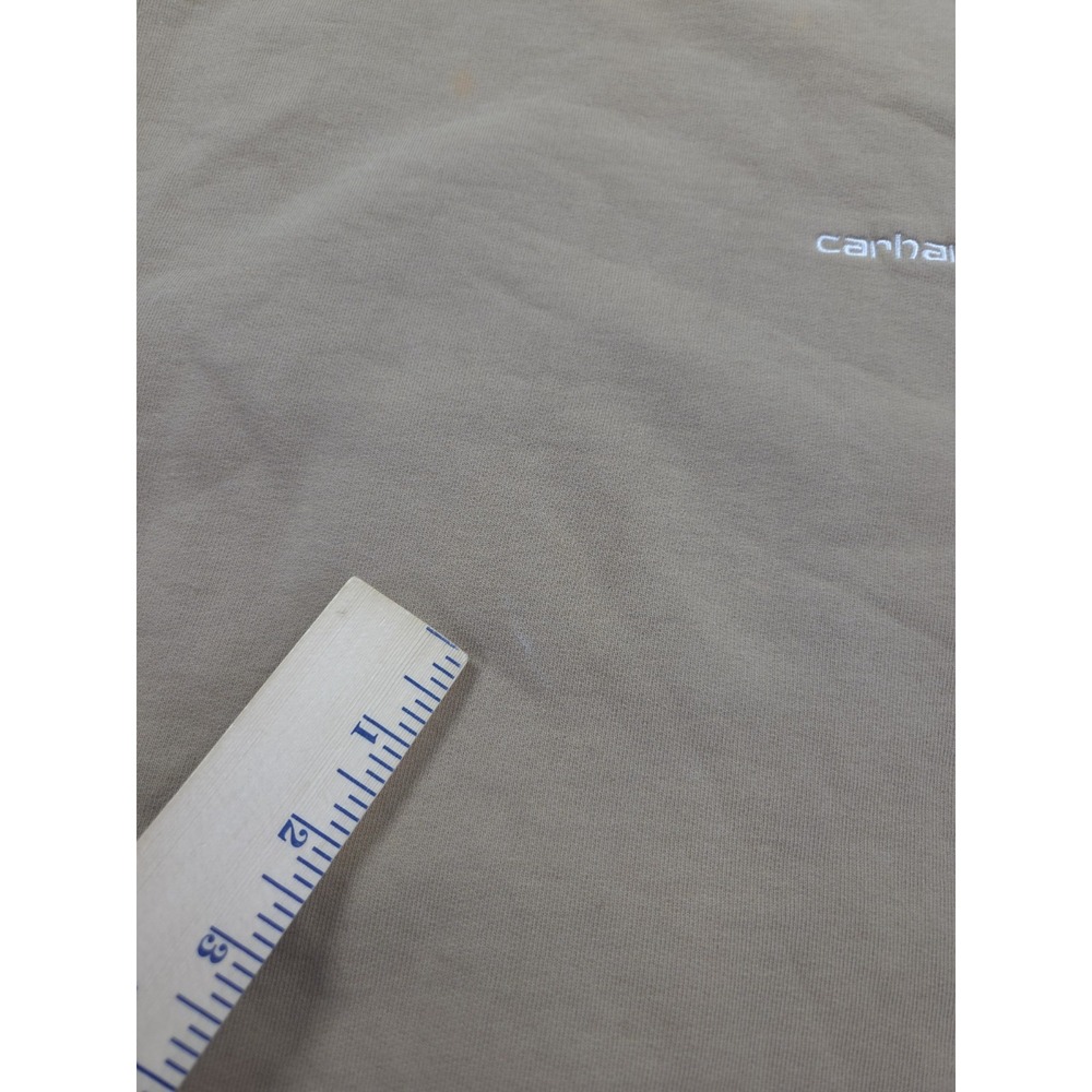 Vintage Carhartt Rugged Outdoor Wear Sweatshirt Mens XL Tan Brown Script Logo‎ - Picture 10 of 10